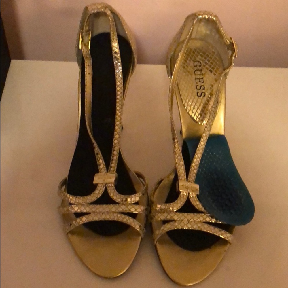 Guess Gold heels